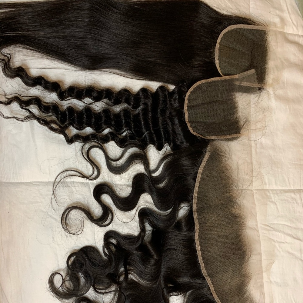 Human Hair bundles, closures, and frontals!!!!!